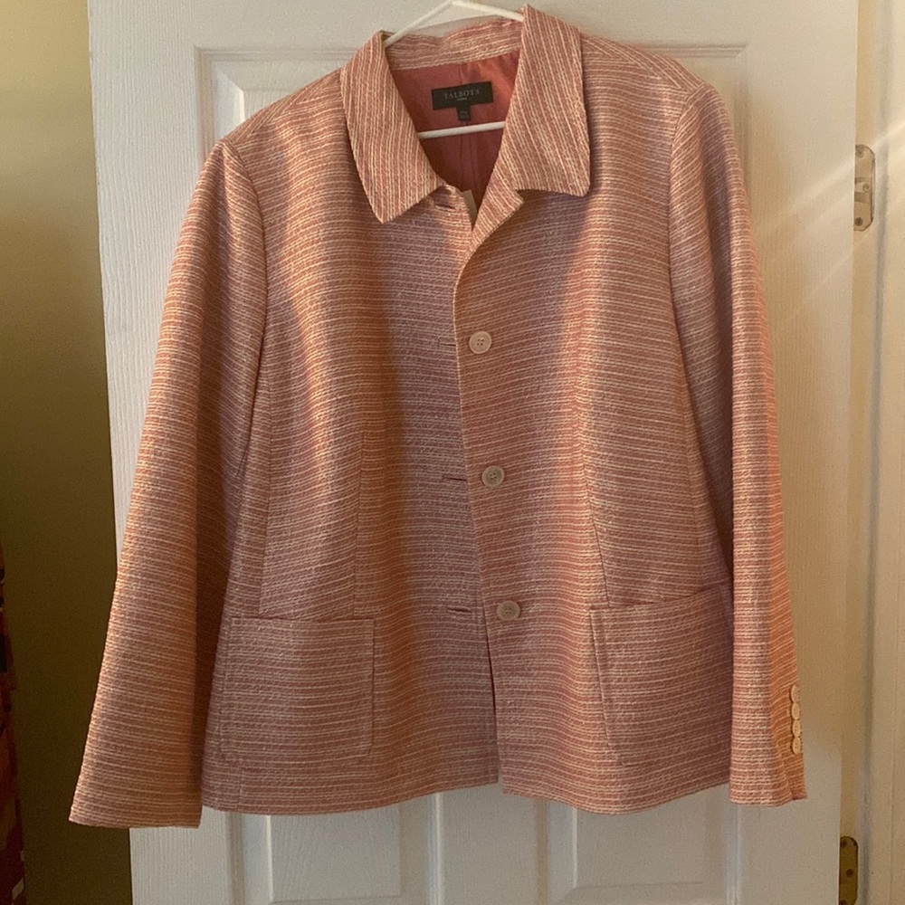 Talbots Plus Size 22 W Woman Blazer